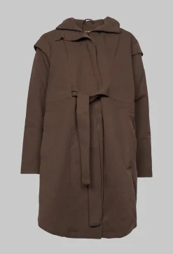 Monsun Coat in Chocolate Brown