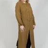 Monu Coat in Kaki
