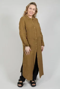 Monu Coat in Kaki