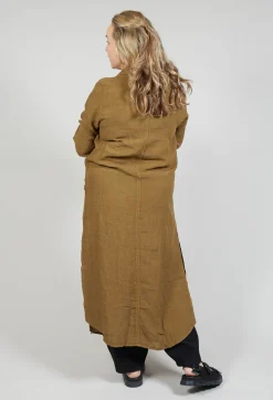 Monu Coat in Kaki