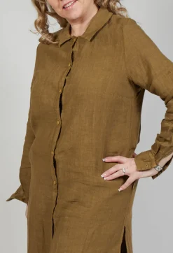 Monu Coat in Kaki
