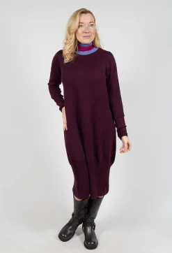 Moon Dress in Blackberry