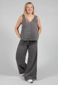Mosaalf Pants in Charcoal