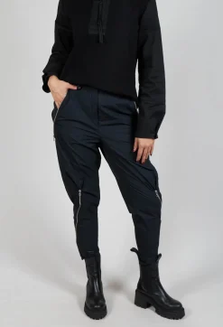 Moss Cargo Pants in Black