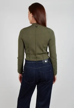 Motivate Cardigan in Green