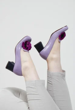 Mukai Heel in Purple