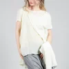 Mullet Back T-Shirt in Lilly 10% Cloud