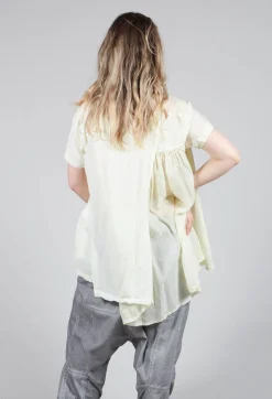 Mullet Back T-Shirt in Lilly 10% Cloud