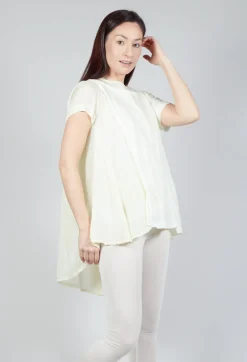 Mullet Back T-Shirt in Lilly 10% Cloud