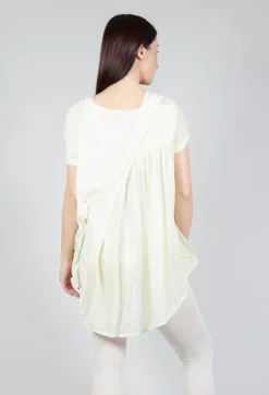 Mullet Back T-Shirt in Lilly 10% Cloud