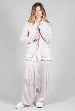 Mullet Back T-Shirt in Rose 10% Cloud
