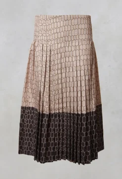 Multipleats Atena Skirt in Moonstruck