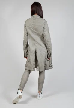 Multi-Pocket Coat in Hay Cloud