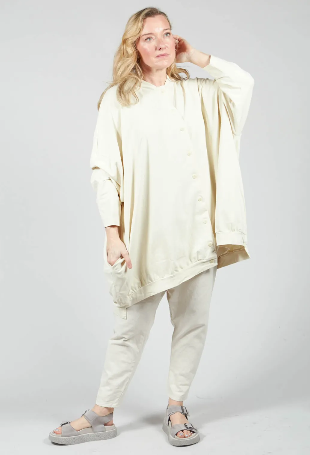 Musterie Jacket in Stroh