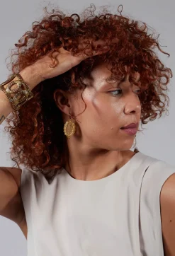 Myriam Bo Earrings in Champagne