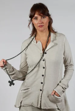 Necklace with Cross Pendant in Olive