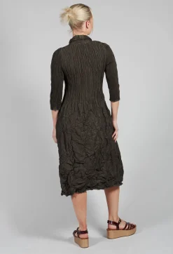 Nehru Dress Contr. in Khaki