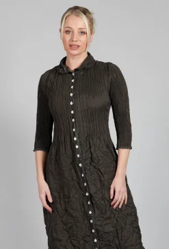 Nehru Dress Contr. in Khaki