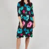 Nehry Coat Dress in Black Valley