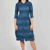 Nehry Coat Dress in Denim