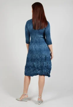 Nehry Coat Dress in Denim