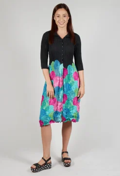 Nehry Coat Dress in Half Puff