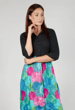 Nehry Coat Dress in Half Puff