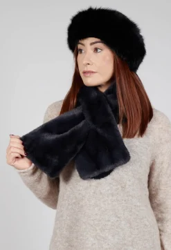 Neige Scarf in Noir