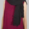 Neohne Scarf in Kaviar Black