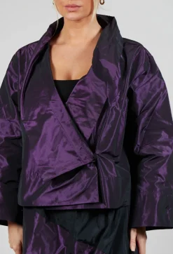 Nice Jacket in Plum