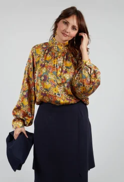 Nitadea Blouse in Elbe