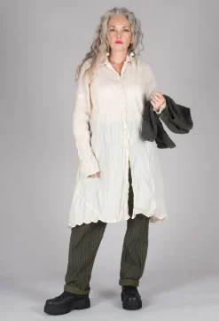 Nochenne Shirt Dress in Stroh