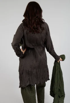 Nochenne Shirt Dress in Teak