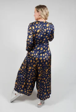 Nungua Jumpsuit in Navy