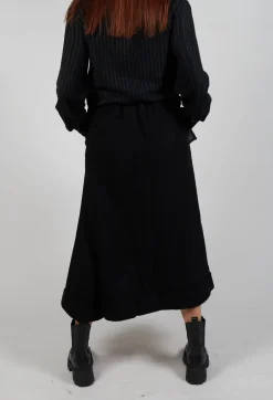 Odd Leg Trousers in Black