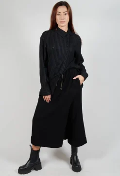 Odd Leg Trousers in Black