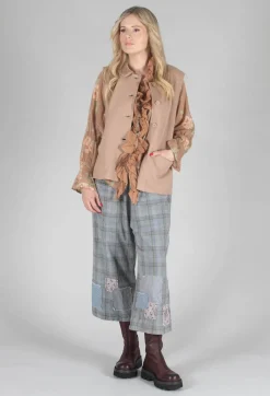 Oeillet Blouse in Voile Fleur Macaron