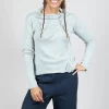 Off The Shoulder Shirt in Ghiaccio