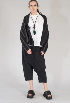 Oleg Shirt in White Black