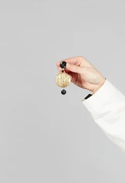 Oman Clip Earrings in Galassia