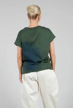 Ombre T-Shirt in Green