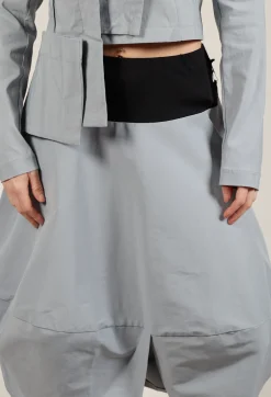 Omis Skirt in Black Grey