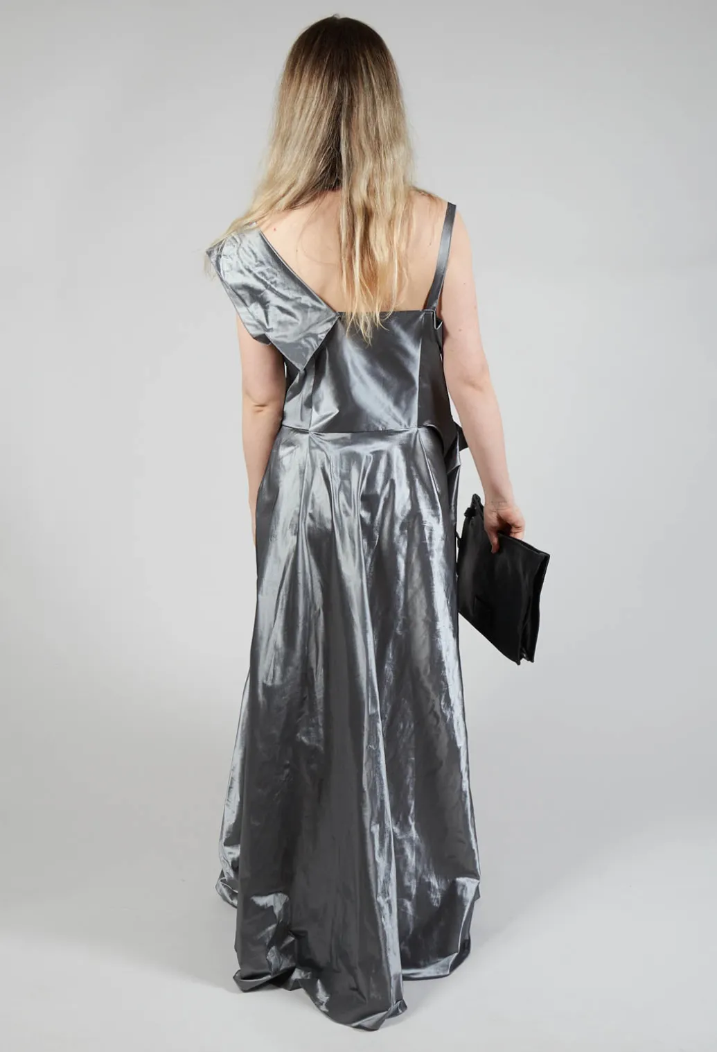 ONGO Dress in Silver
