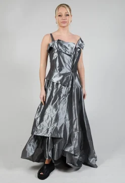 ONGO Dress in Silver