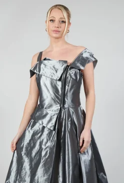 ONGO Dress in Silver