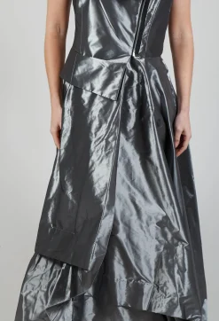 ONGO Dress in Silver