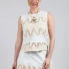 Onxy Top in Blanc