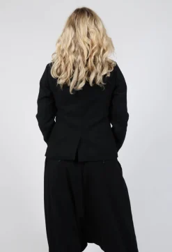 Open Arm Jacket in Black