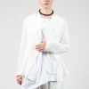 Open Front Jacket in White