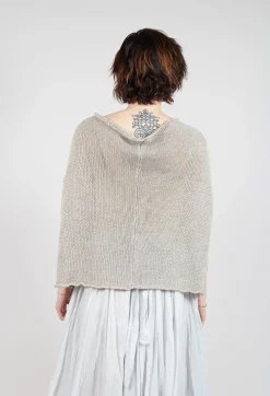 Open Knit Jumper in Dust